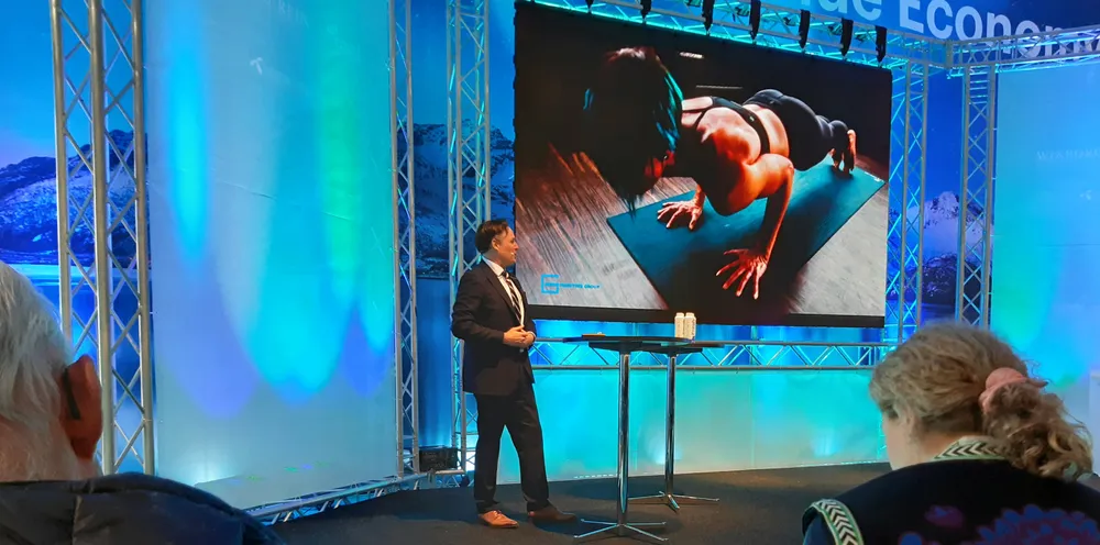 Grieg Maritime Group CEO Matt Duke demonstrates the importance of looking after your core. He was speaking at Nor-Shipping 2022.
