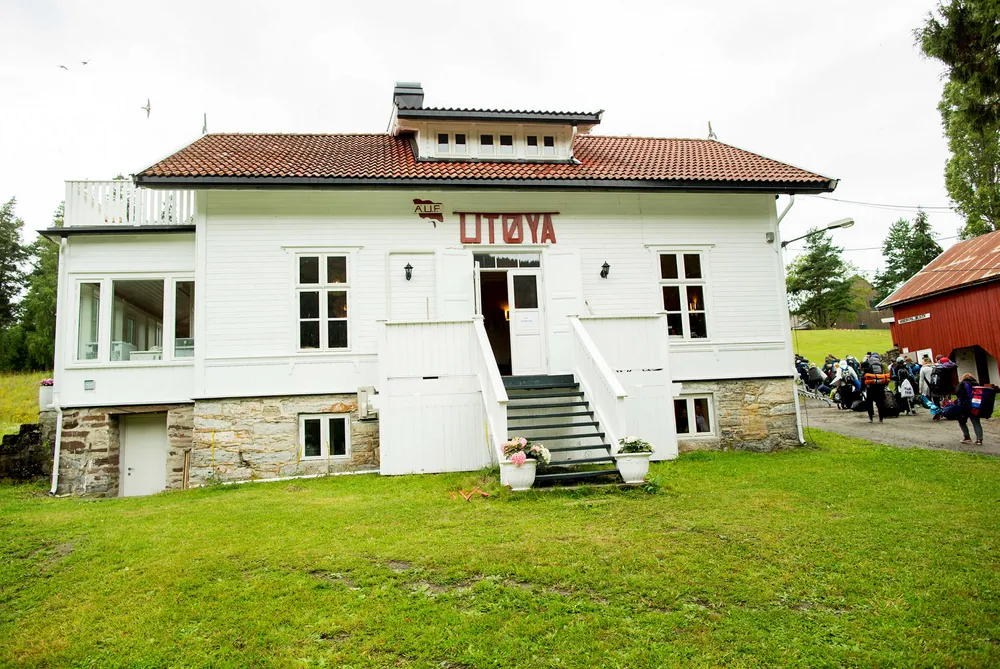 Filmatiseringen av terrorangrepet mot Utøya har fått internasjonal oppmerksomhet. Her ankommer ungdommer AUFs sommerleir i 2015.