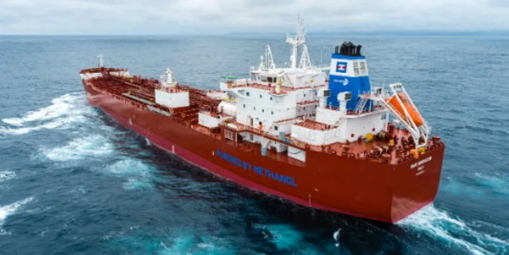 The dual-fuel methanol carrier Mari Innovator has been chartered by Trafigura.