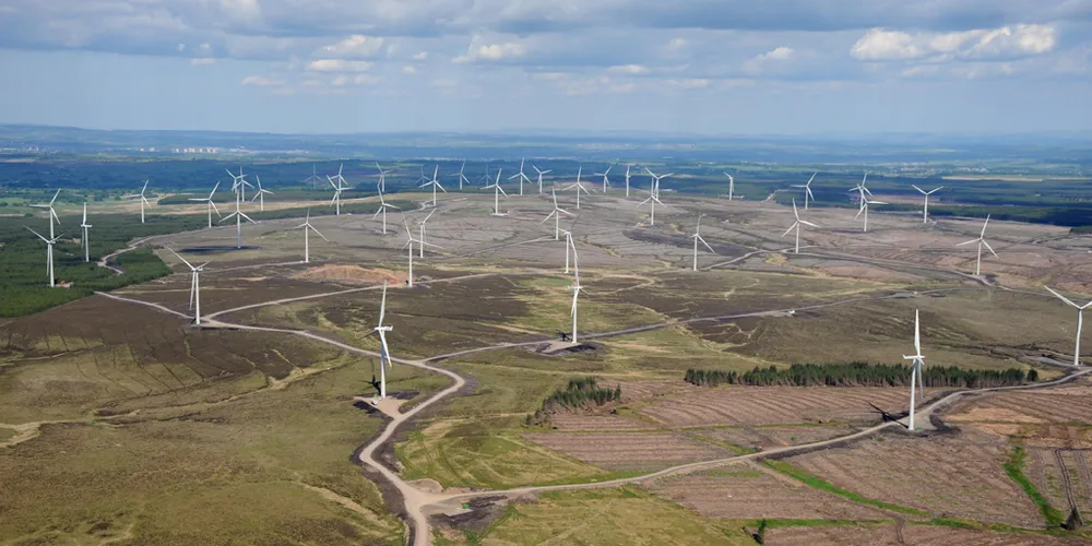 Middleton is near Iberdrola's giant Whitelee wind project