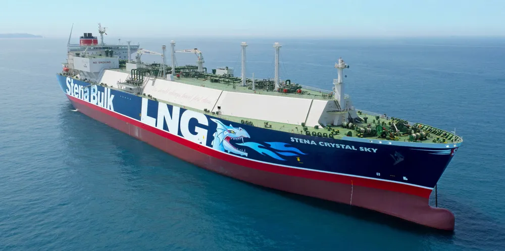 The BW ENN Crystal Sky (ex-Stena Crystal Sky) and its sister ship will be used for trading or as potential conversion FSRU candidates.