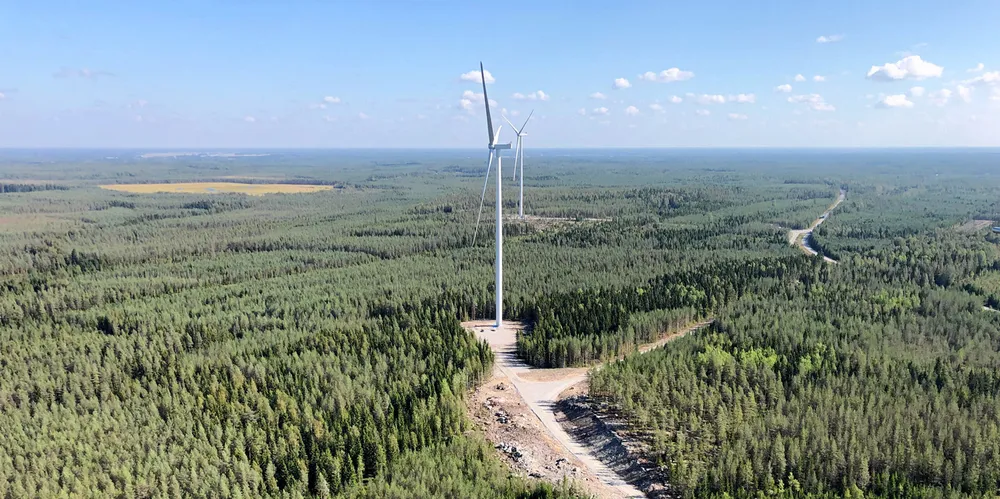OX2's Ponsivuori wind farm in Finland