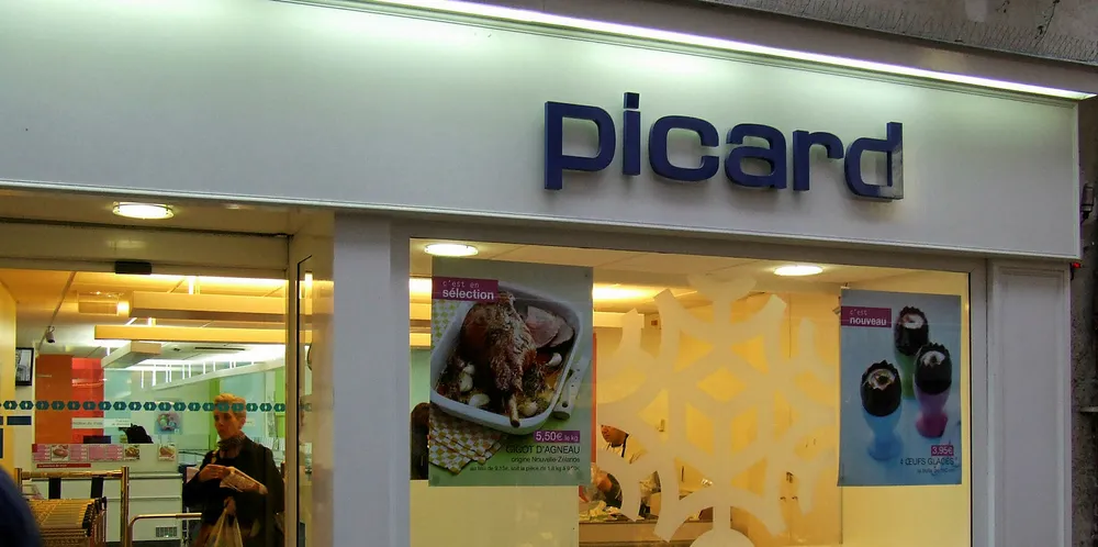 A Picard Surgeles store in Paris, France.