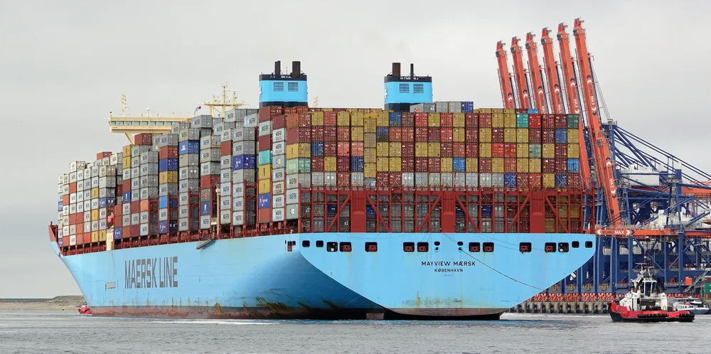 Maersk’s first-quarter performance was in line with expectations.