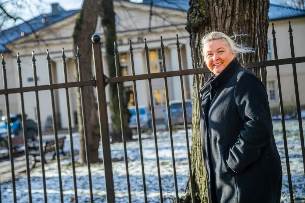 Kristin Skaug i AksjeNorge, ved Oslo Børs