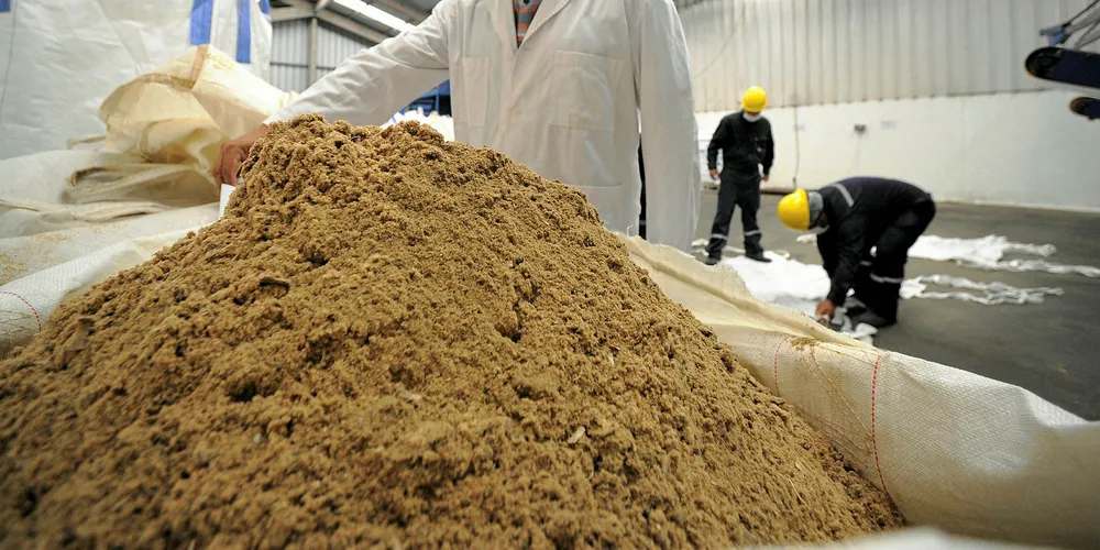 Peruvian fishmeal.