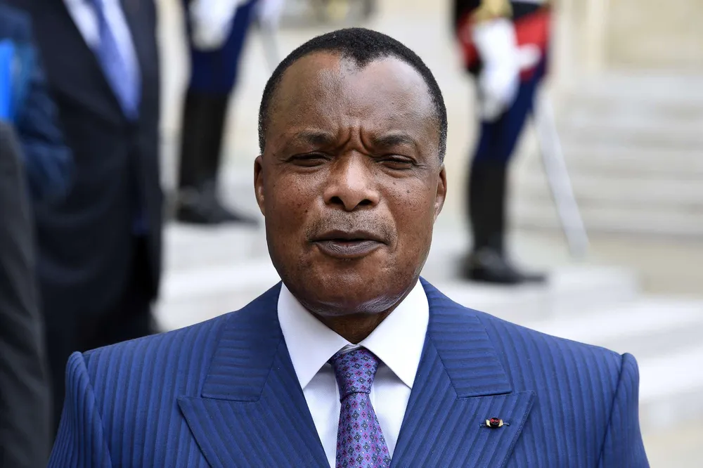 Signature: Congo-Brazzaville President Denis Sassou Nguesso