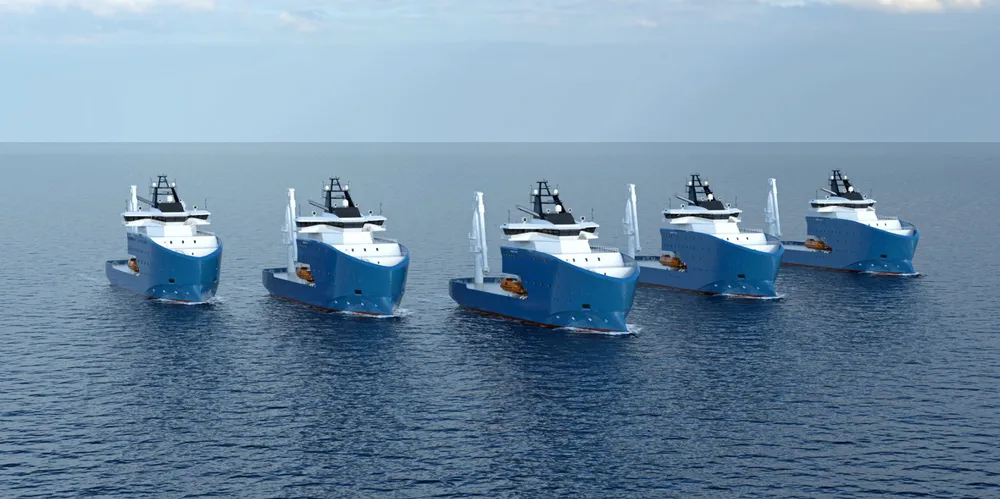 Vard won the order for five offshore wind vessels last month.