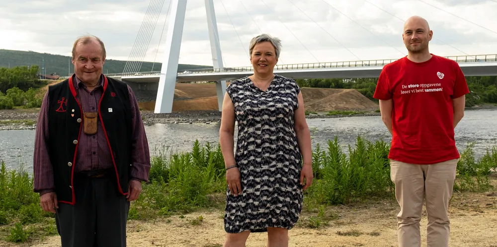 Fra venstre: Hartvik Hansen, Ragnhild Vassvik og Tom Sottinen.