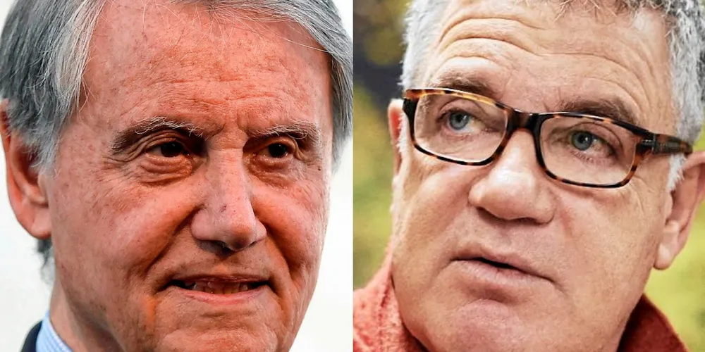 Gianluigi Aponte (left) and Idan Ofer.