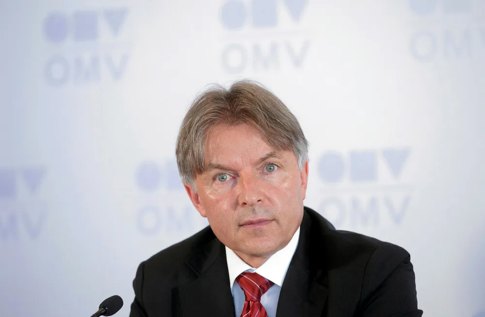 Ambitions: OMV head of upstream Johann Pleininger