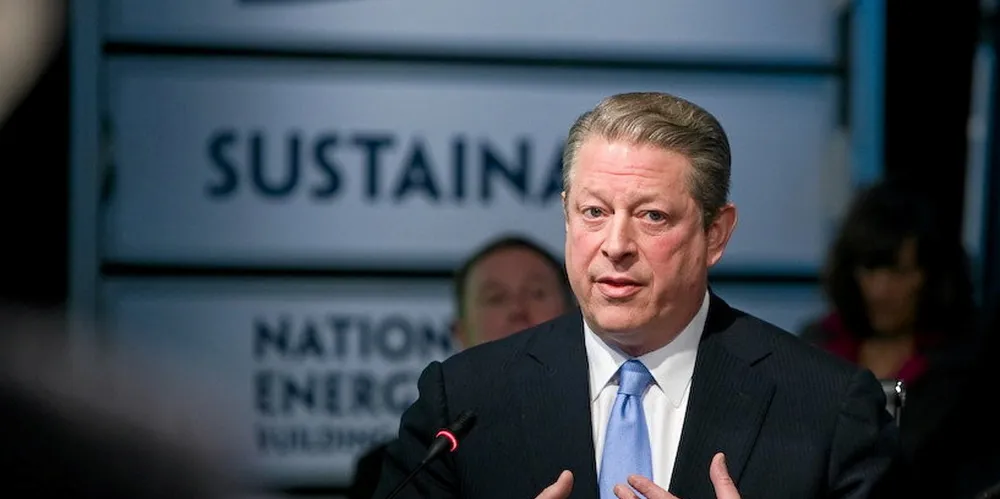 Former US vice president Al Gore