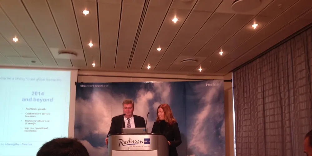 LIVE: Vestas update meeting