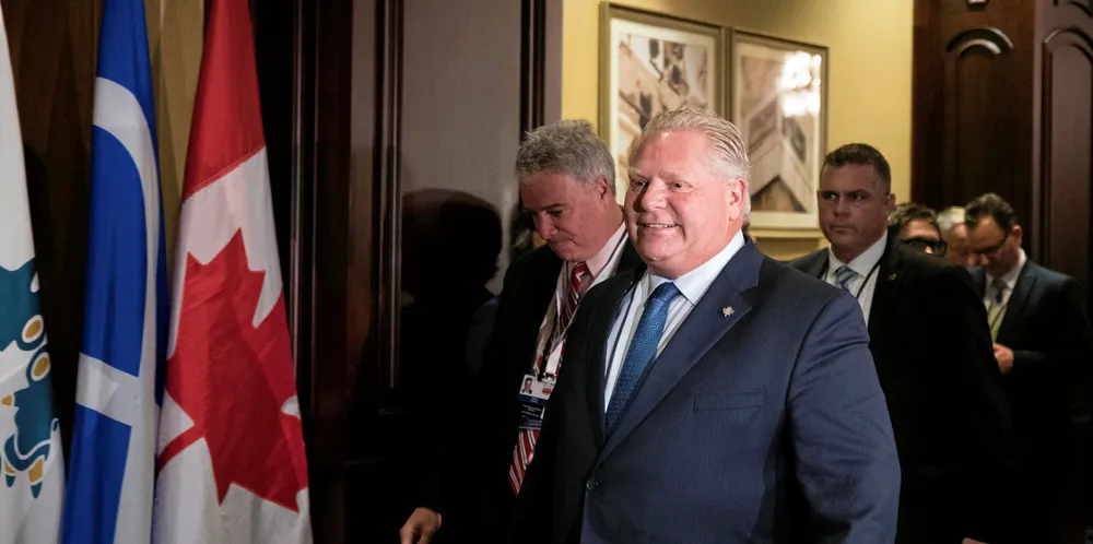 Ontario Prime Minister Doug Ford cancelled more than 750 projects when he came to power.
