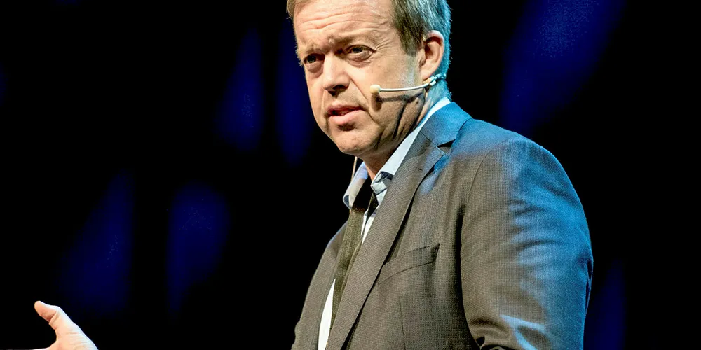 GOD FART: Alf-Helge Aarskog, konsernsjef i Mowi har gode tall å vise til.