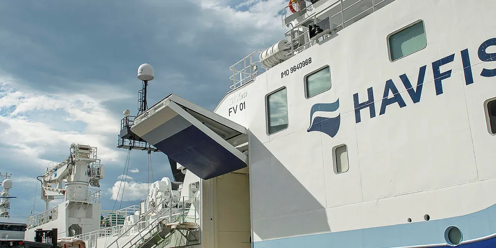 ØKER I VERDI: Havfisk ASAs, Gadus Poseidon, er en av flere havtrålere med bindinger til landindustrien som kan øke voldsomt i verdi om pliktssystemet forsvinner mener meglere.