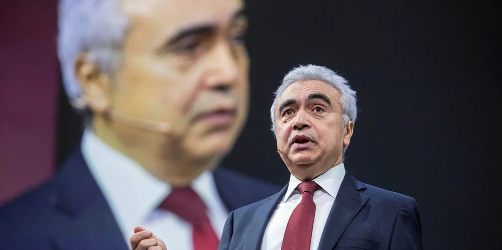 Fatih Birol, head of the International Energy Agency.