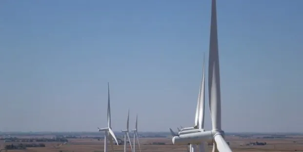 A MidAmerican Energy wind farm