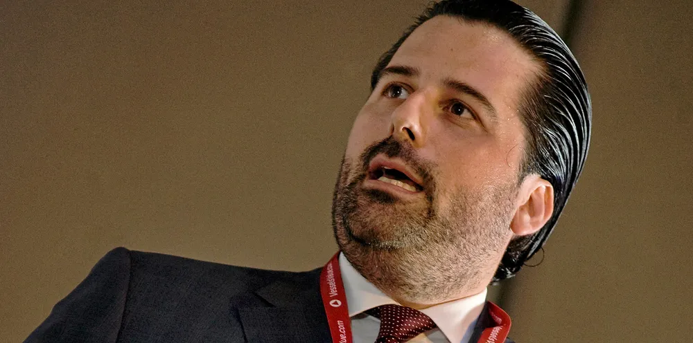 Emanuele Lauro, chief executive of Scorpio Tankers and Eneti. Despite entering the offshore wind space, it was the bulker business that lifted Eneti's bottom line in the first quarter.