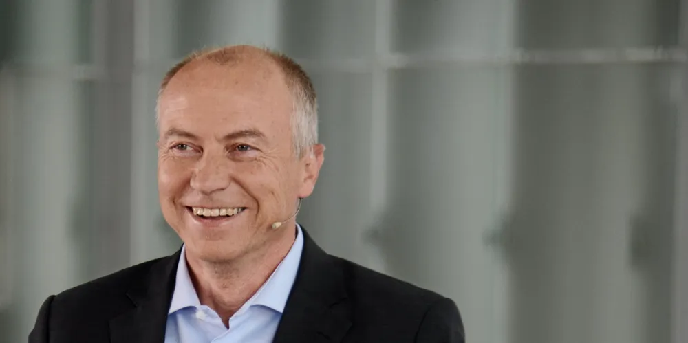 Christian Rynning-Tønnesen er konsernsjef i Statkraft. Her er han avbildet under Statkraftkonferansen 2022.
