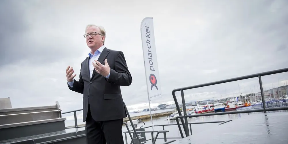 Konsernsjef Trond Williksen i Salmar. Arkivfoto: Ole Morten Melgård
