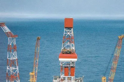 Late: delays are expected on BP's Harding Area Gas project, close to the Harding platform