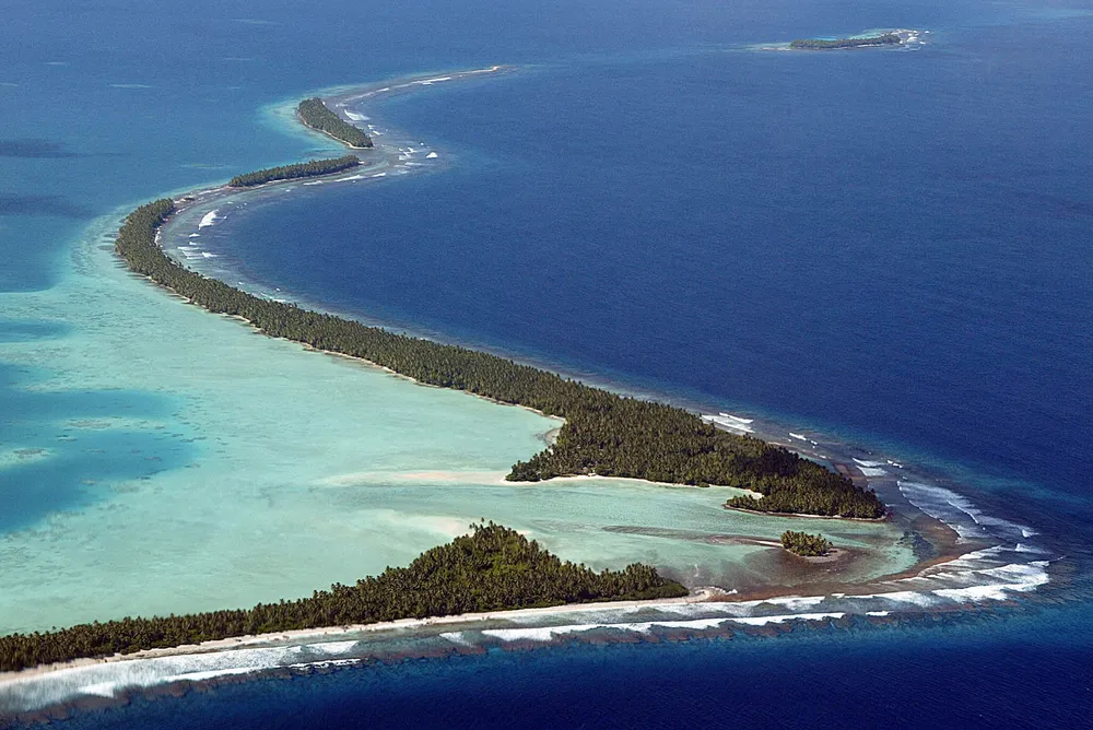 Tuvalu: Up to 22 Iranian ships have been registered in the South Pacific nation, according to prominent Democrat Howard Berman.