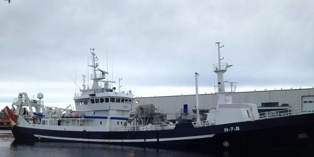 "Lønnøy" fikk tatt siste rest av kvoten før lodda forduftet i går kveld. Arkivfoto: Lønning Fiskeri.