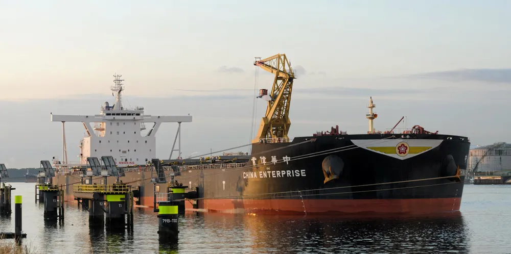 The 208,000-dwt bulker China Enterprise (built 2017) is one of six newcastlemaxes in the CMT fleet.