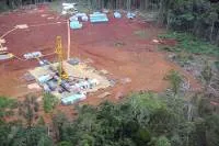Foothold: the Douglas-1 drill site in Papua New Guinea