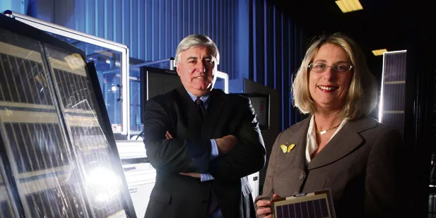 Dyesol founders Gavin and Sylvia Tulloch started out in the industry just hoping to help mitigate climate change