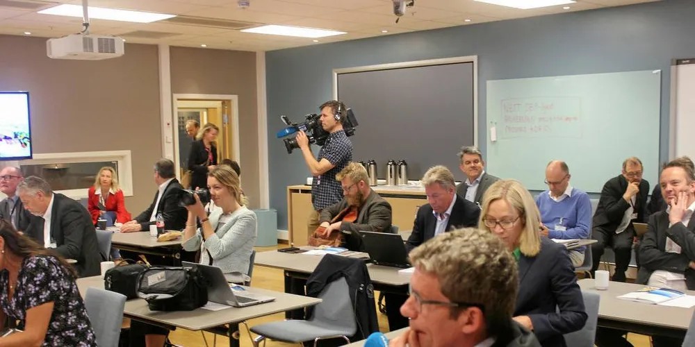 KVOTEMELDINGEN: Ble lagt fra i Oslo, 21. juni i år.Foto: Anders Furuset