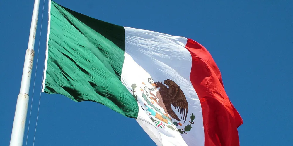 Mexico flag.