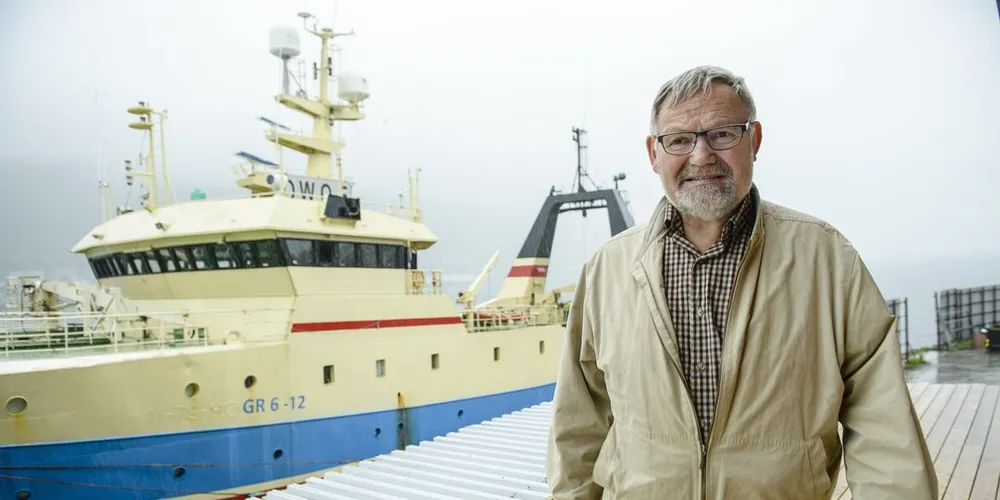 Steinar Eliassen forteller at Nordvågen er klar for å kjøpe fisk igjen i morgen, onsdag. Arkivfoto: Lars Åke Andersen