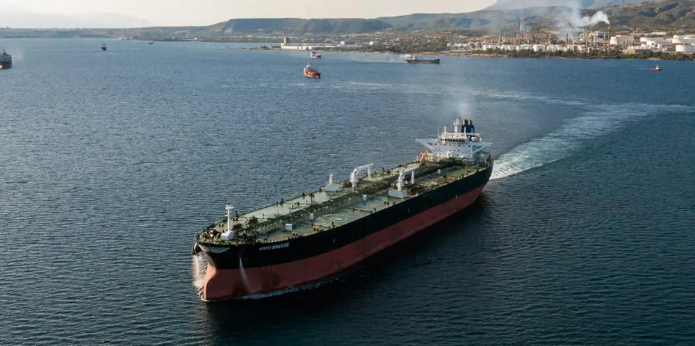 Avin International’s sister ship, the 151,900-dwt Kriti Breeze (built 2003).
