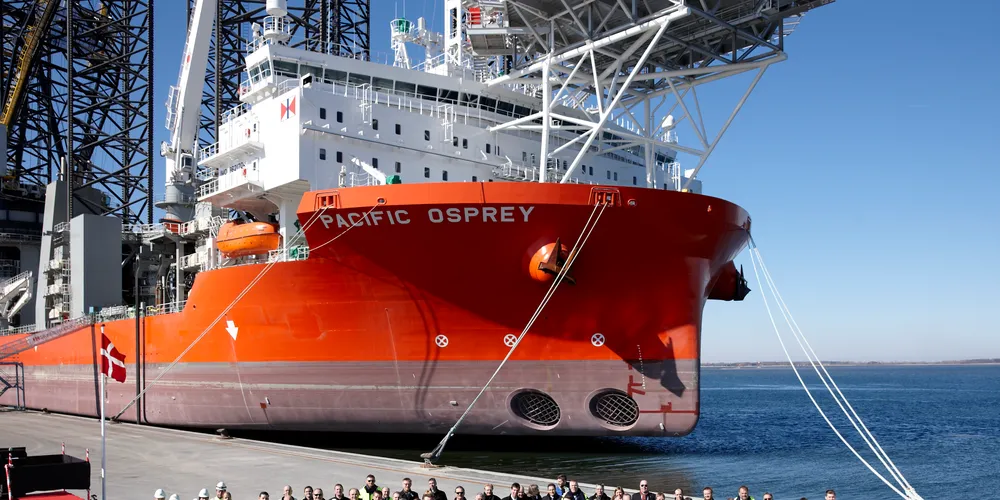 Along with its sister, Pacific Osprey is the world's largest WIV