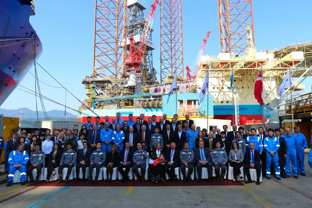 Delivery: Maersk Invincible at Daewoo