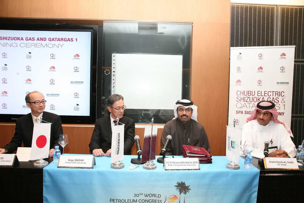 Done deal: Qatargas to supply LNG to Japan under new sale and purchase agreement