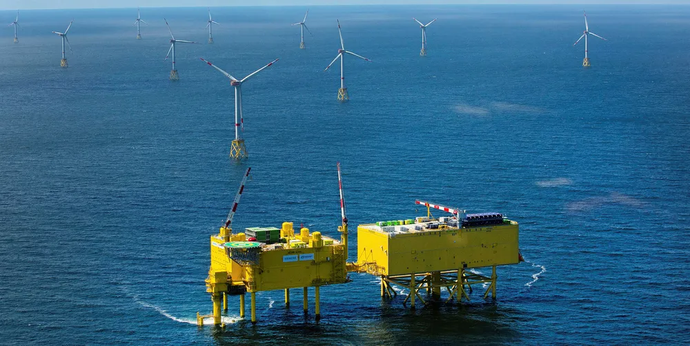 Tennet Helwin Alpha, grid link in the North Sea