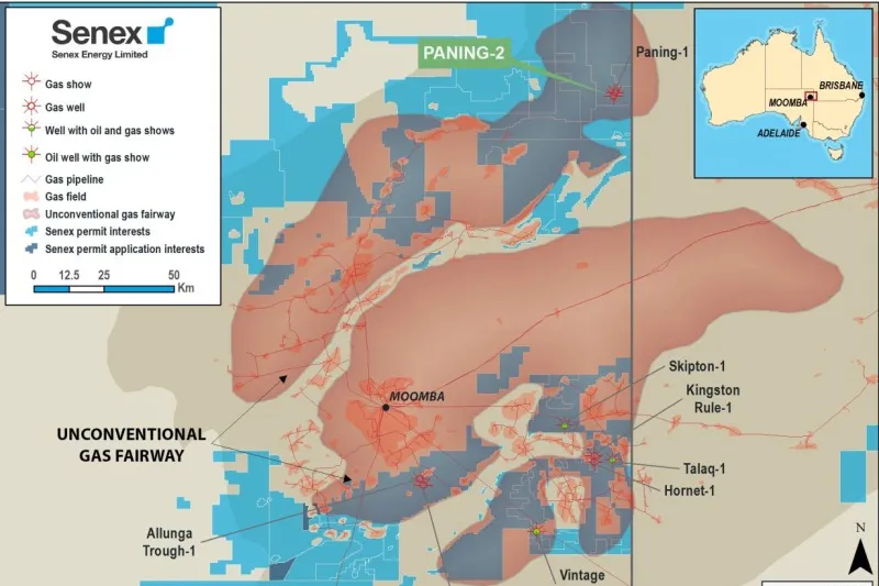 South Australia: Senex Energy’s unconventional gas exploration activities in the Cooper basin
