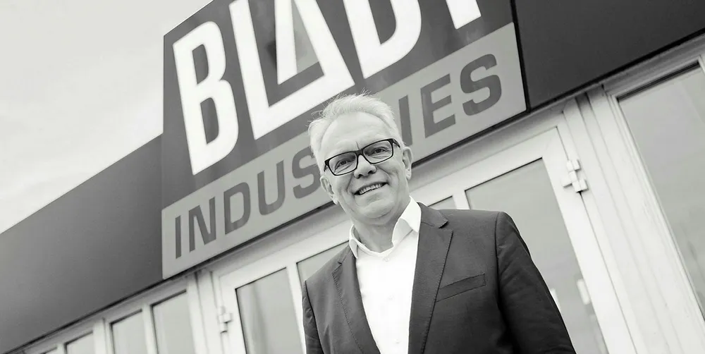Bladt Industries CEO Klaus Steen Mortensen.