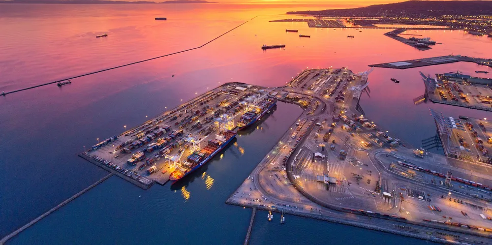 Long Beach in the US is still seeing berthing delays of up to 45 days.