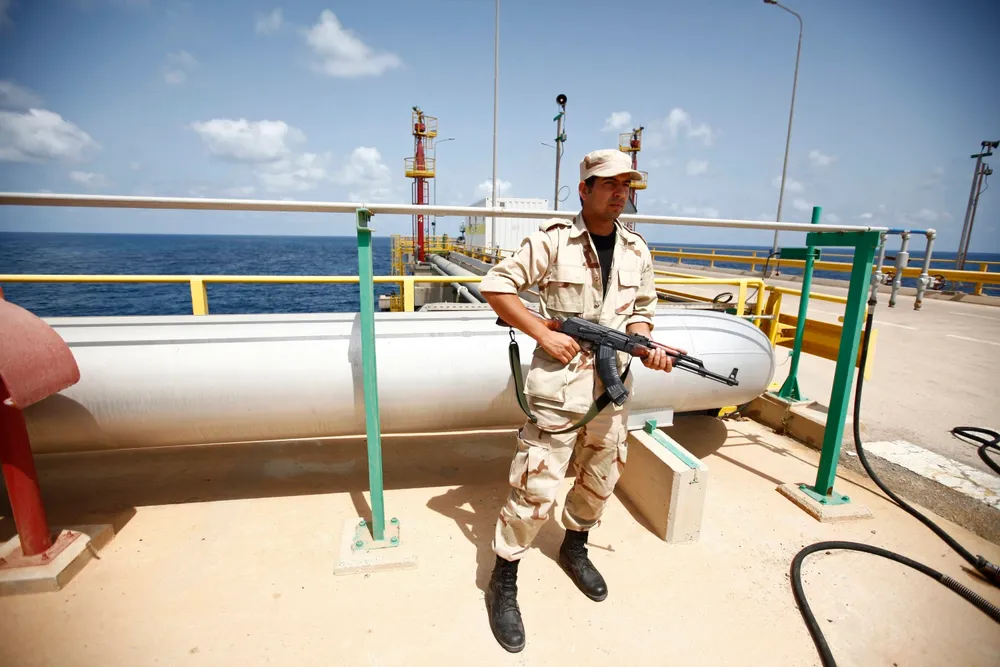 Pipe protest: FLows from Wafa to Mellitah port halted