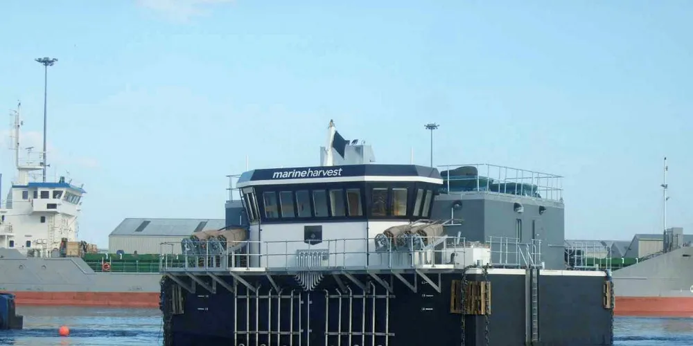 Gael Force has supplied many previous feed barges to Marine Harvest.