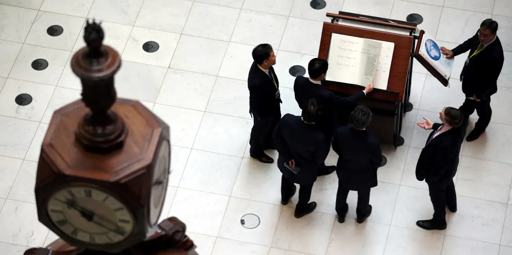 The IUA represents underwriters from the so-called company market that write business in London outside Lloyd’s, pictured here.