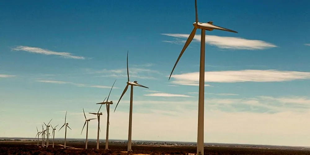 Genneia wind farm in Argentina