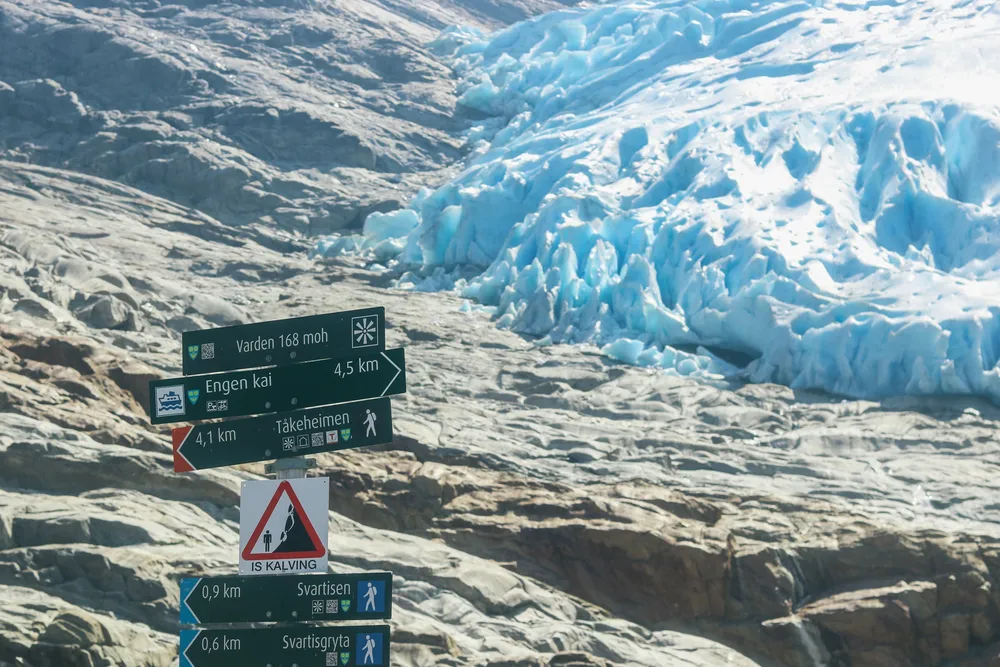 Selskapet Blåfall ønsker å utnytte smeltevann fra isbreen Svartisen til kraft.