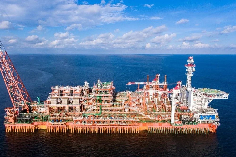 Eni-operated Jangkrik Floating Production Unit (FPU) in Indonesia.