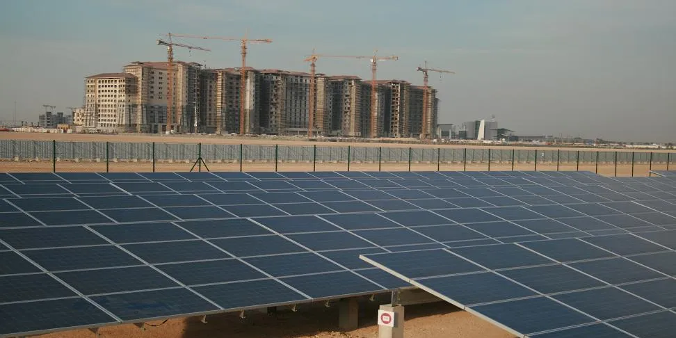 Suntech, First Solar power up Masdar City's first PV plant