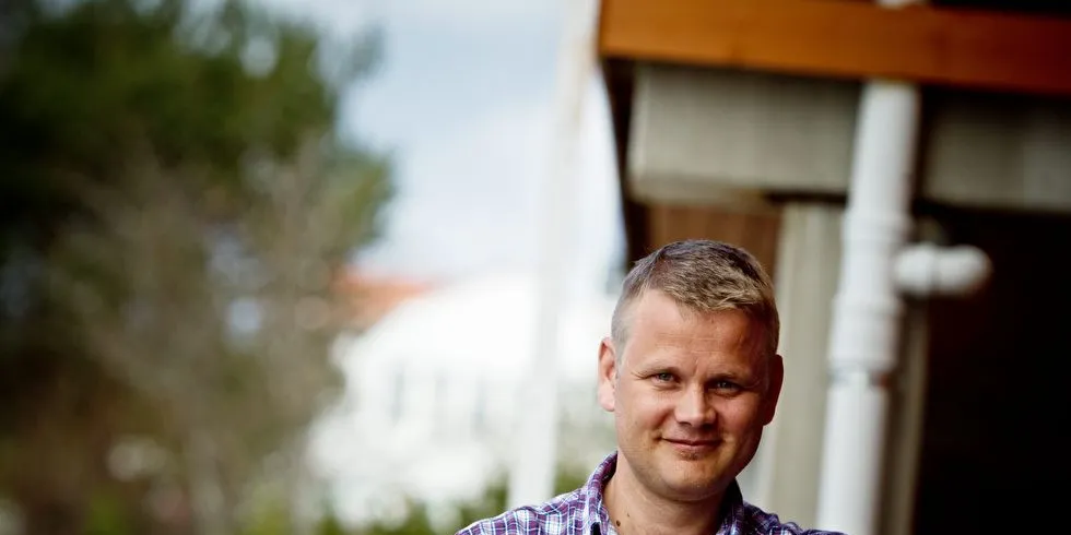 Administrerende er direktør Arne Møgster for Austevoll Seafood. Han hodler til på Storebø på Austevoll sør for Bergen. Det er stedet hvor Møgster-eventyret startet og base for DOF og Austevoll Seafood. Han tjener 8,5 millioner kroner, og har en formue på 160 millioner. Foto: Eivind Senneset